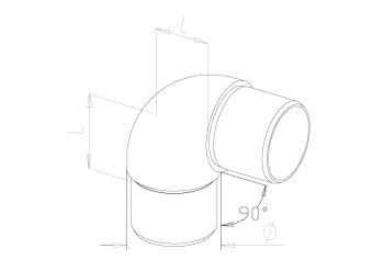 Elbows - Model 0620 CAD Drawing